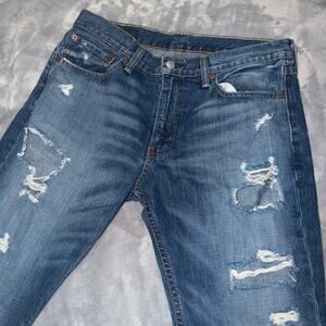 Levi’s 511 Distressed Dark Wash Men’s Jeans 33x30